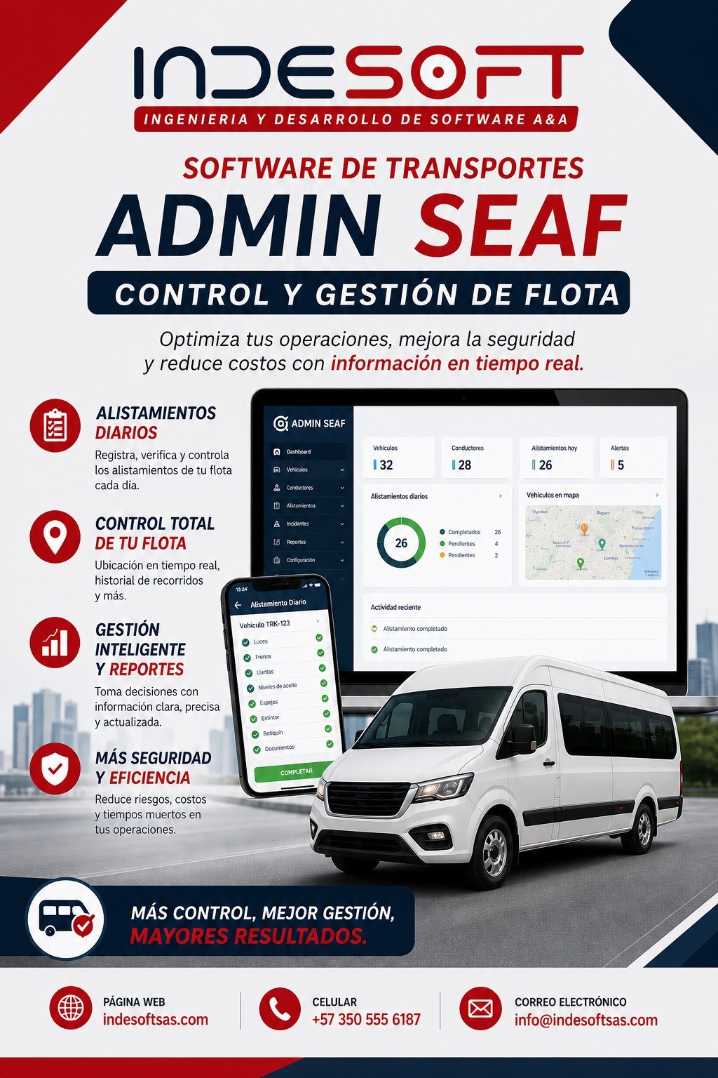 Admin SEAF administración de flota
